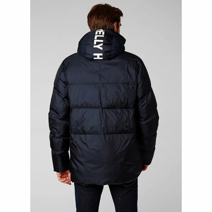 Men's Helly Hansen Active Winter Jackets Navy | 516-YNSZLR