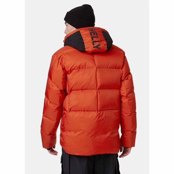 Men's Helly Hansen Active Winter Jackets Red / Brown | 780-EMUDQT