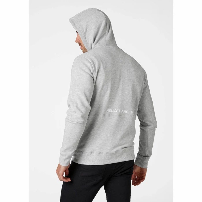 Men's Helly Hansen Activehooded Sweatshirts Grey | 358-QZAHPR