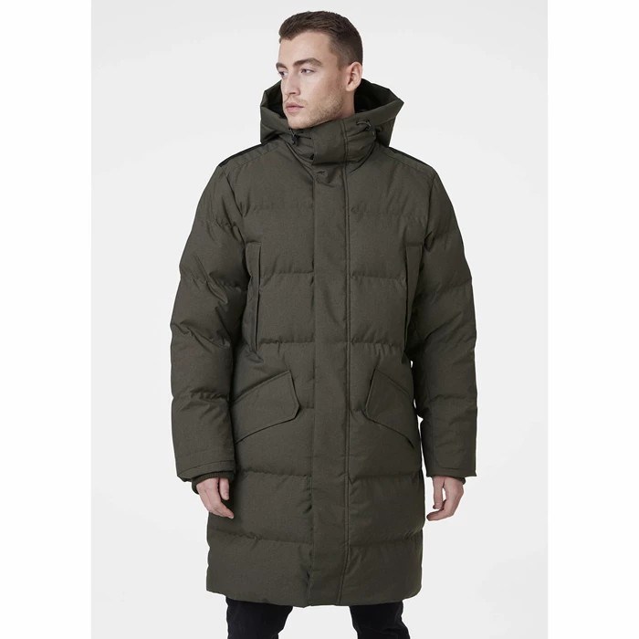 Men's Helly Hansen Alaska Parka Grey | 431-EWIRYL