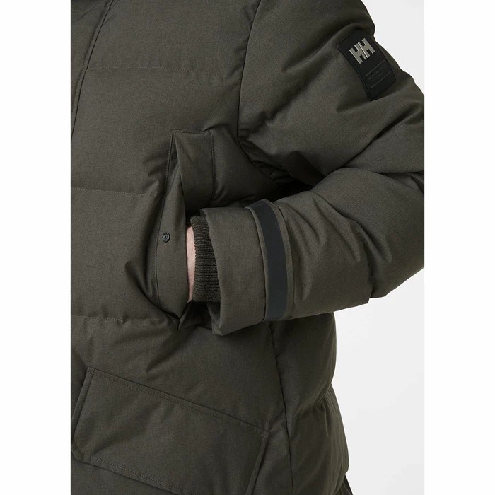 Men's Helly Hansen Alaska Parka Grey | 431-EWIRYL