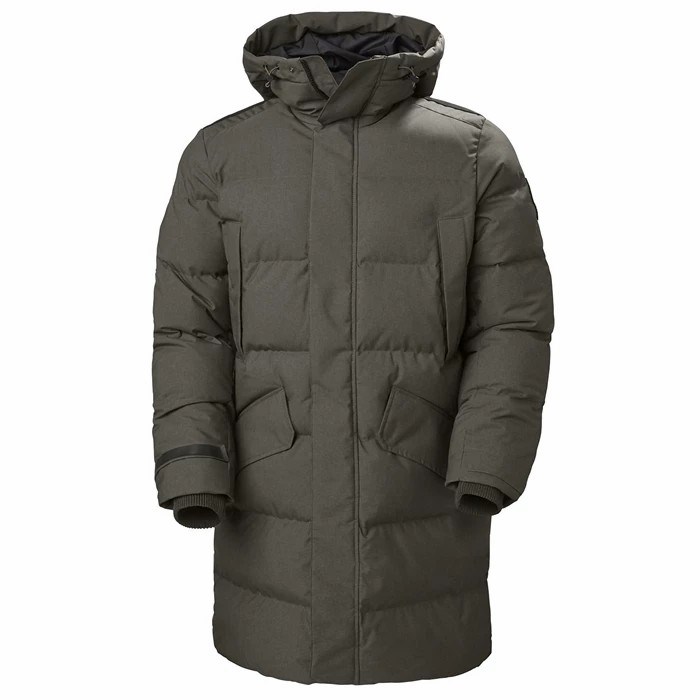 Men\'s Helly Hansen Alaska Parka Grey | 431-EWIRYL