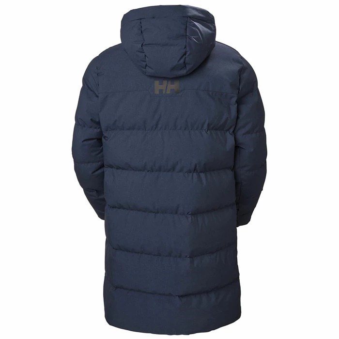 Men's Helly Hansen Alaska Parka Navy | 261-QZHNSI