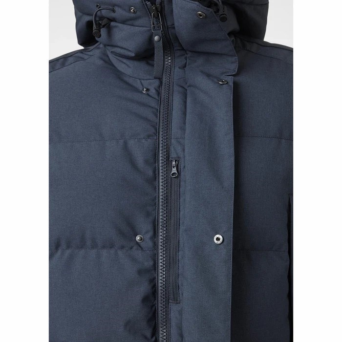 Men's Helly Hansen Alaska Parka Navy | 261-QZHNSI