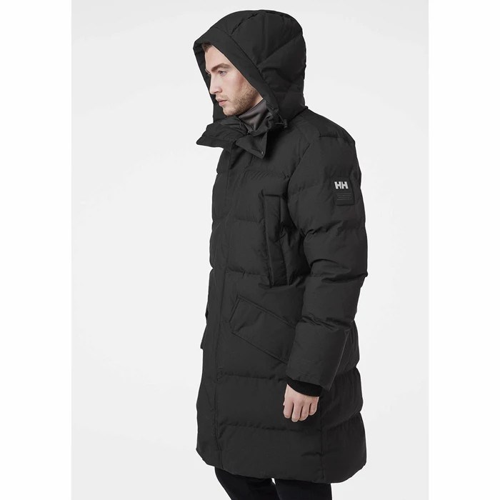 Men's Helly Hansen Alaska Winter Jackets Black | 574-KOMPZT