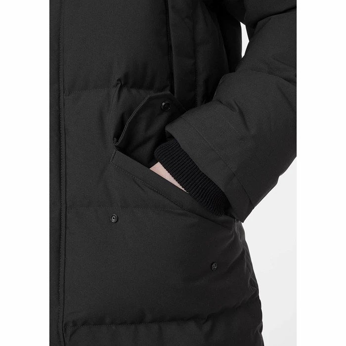 Men's Helly Hansen Alaska Winter Jackets Black | 574-KOMPZT