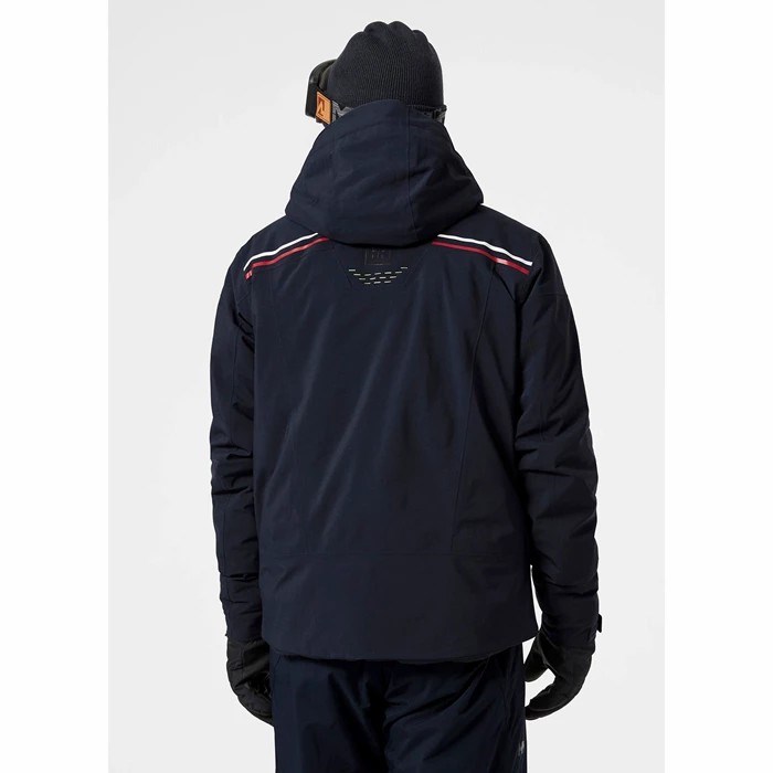 Men's Helly Hansen Alpha Infinity Ski Jackets Navy | 905-ZPAQLN