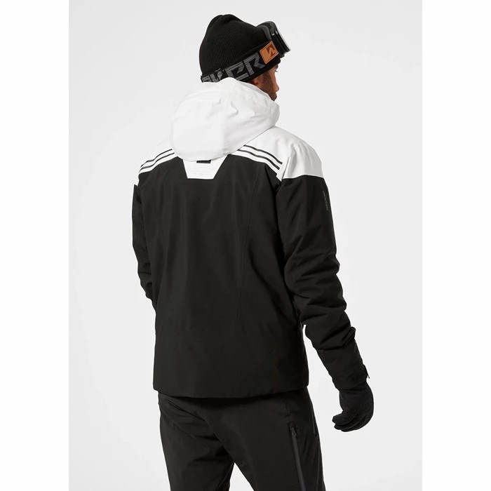 Men's Helly Hansen Alpha Infinity Ski Jackets Black | 924-HYCRLE