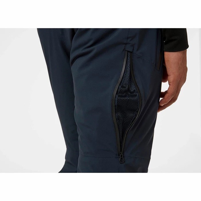 Men's Helly Hansen Alpha Lifaloft Insulated Snow Pants Navy | 731-NFXLQH