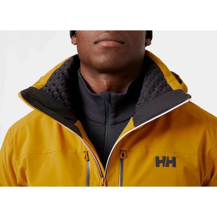 Men's Helly Hansen Alpha Lifaloft Insulated Ski Jackets Brown | 764-AWYPOX