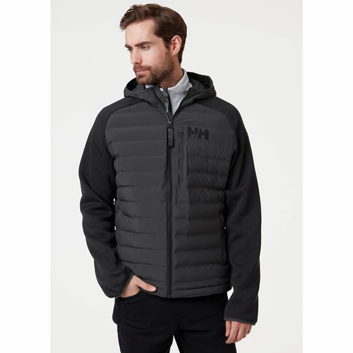 Men's Helly Hansen Arctic Ocean Hybrid Insulated Jackets Grey | 984-OSFXEJ