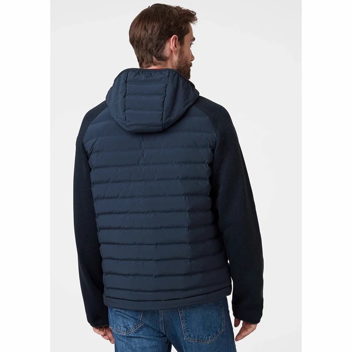 Men's Helly Hansen Arctic Ocean Hybrid Sailing Jackets Navy | 054-ZNYXPW