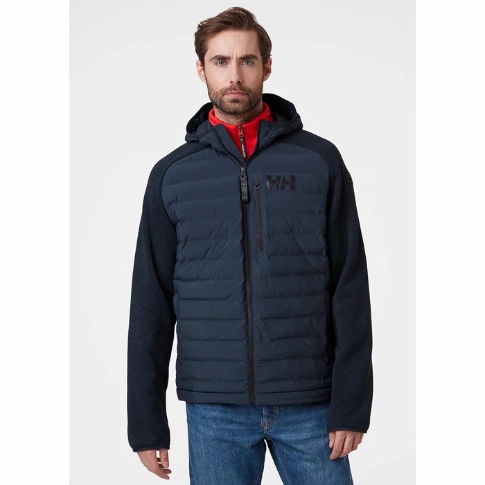 Men's Helly Hansen Arctic Ocean Hybrid Sailing Jackets Navy | 054-ZNYXPW