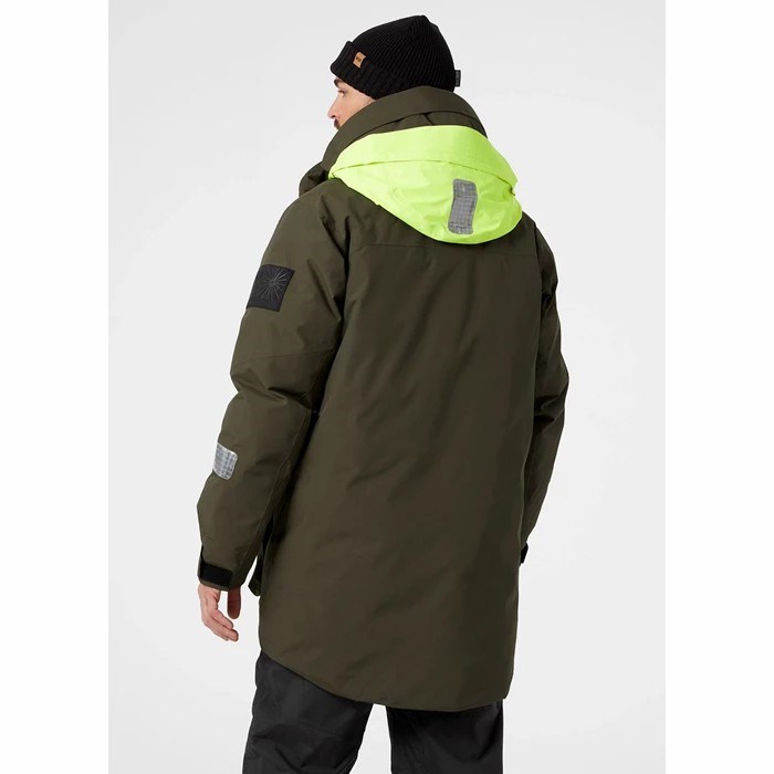 Men's Helly Hansen Arctic Ocean Parka Grey | 396-CZMEYH