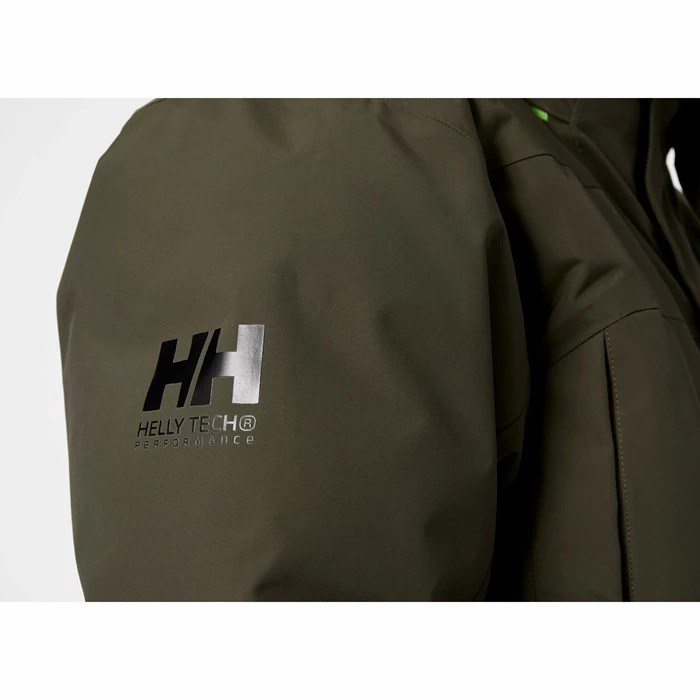 Men's Helly Hansen Arctic Ocean Parka Grey | 396-CZMEYH