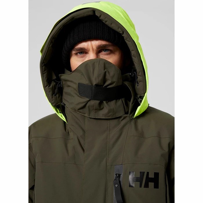 Men's Helly Hansen Arctic Ocean Parka Grey | 396-CZMEYH