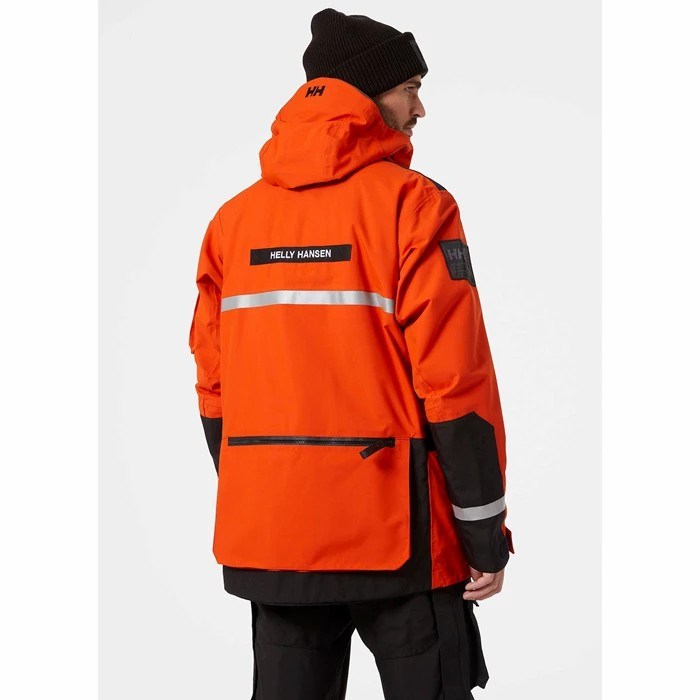 Men's Helly Hansen Arctic Patrol 3-in-1 Light Winter Jackets Red / Orange | 872-QEUVYO