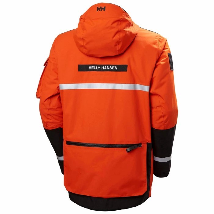 Men's Helly Hansen Arctic Patrol 3-in-1 Light Winter Jackets Red / Orange | 872-QEUVYO