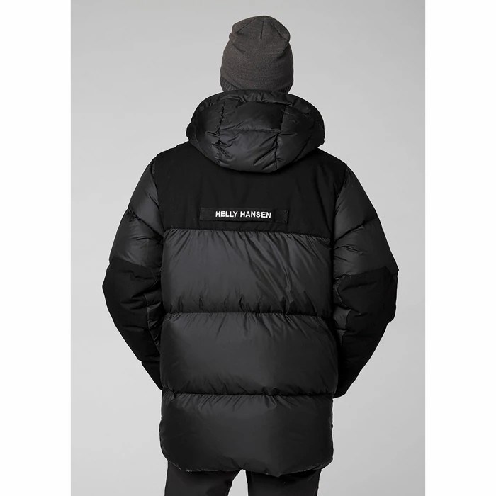 Men's Helly Hansen Arctic Patrol Puffer Jackets Black | 840-HVSFPT