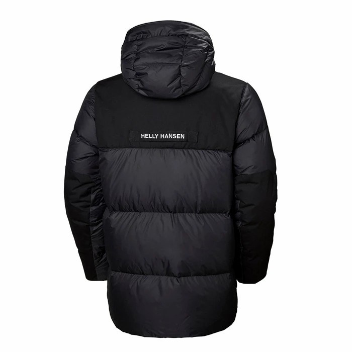 Men's Helly Hansen Arctic Patrol Puffer Jackets Black | 840-HVSFPT