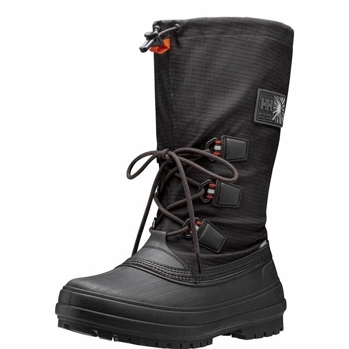 Men's Helly Hansen Arctic Patrol Work Boots Black | 943-SLDIOE