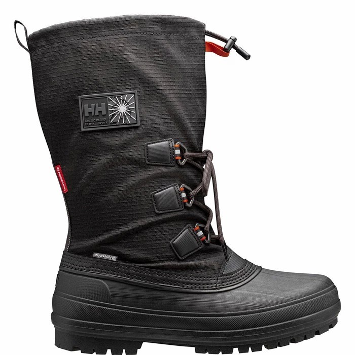 Men's Helly Hansen Arctic Patrol Work Boots Black | 943-SLDIOE