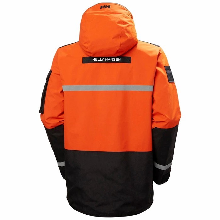 Men's Helly Hansen Arctic Transition Parka Orange | 713-POWGCR