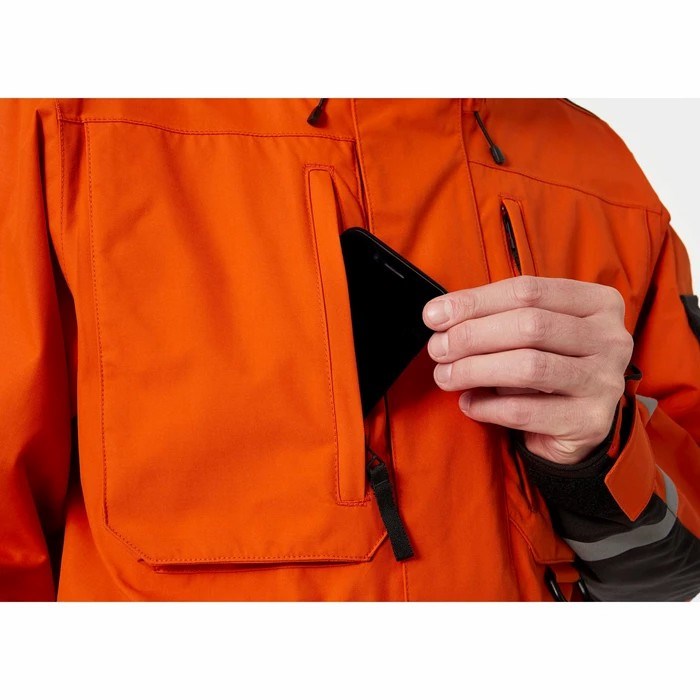 Men's Helly Hansen Arctic Transition Parka Orange | 713-POWGCR