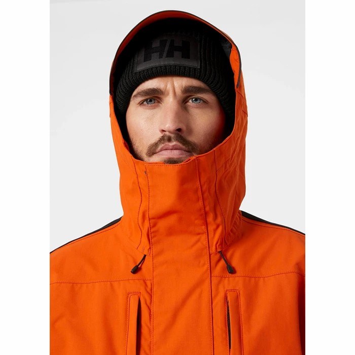 Men's Helly Hansen Arctic Transition Parka Orange | 713-POWGCR