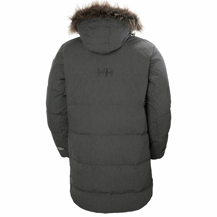 Men's Helly Hansen Barents Winter Jackets Grey | 024-AWCREU