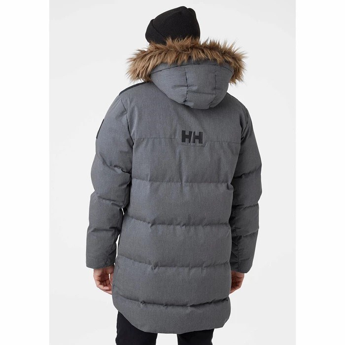 Men's Helly Hansen Barents Winter Jackets Navy | 607-IUOLNQ