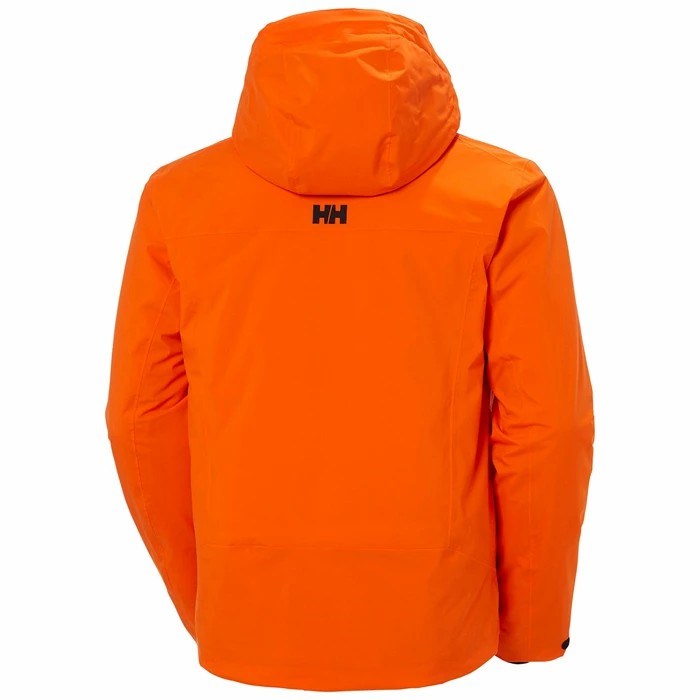 Men's Helly Hansen Bonanza Mono Material Ski Jackets Orange | 305-RKYAMQ