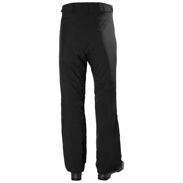 Men's Helly Hansen Bonanza Mono Material Insulated Snow Pants Black | 841-TEAKOX