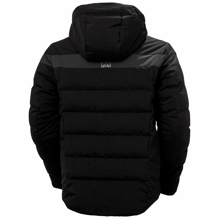 Men's Helly Hansen Bossanova Puffy Ski Jackets Black | 437-RPGBKH