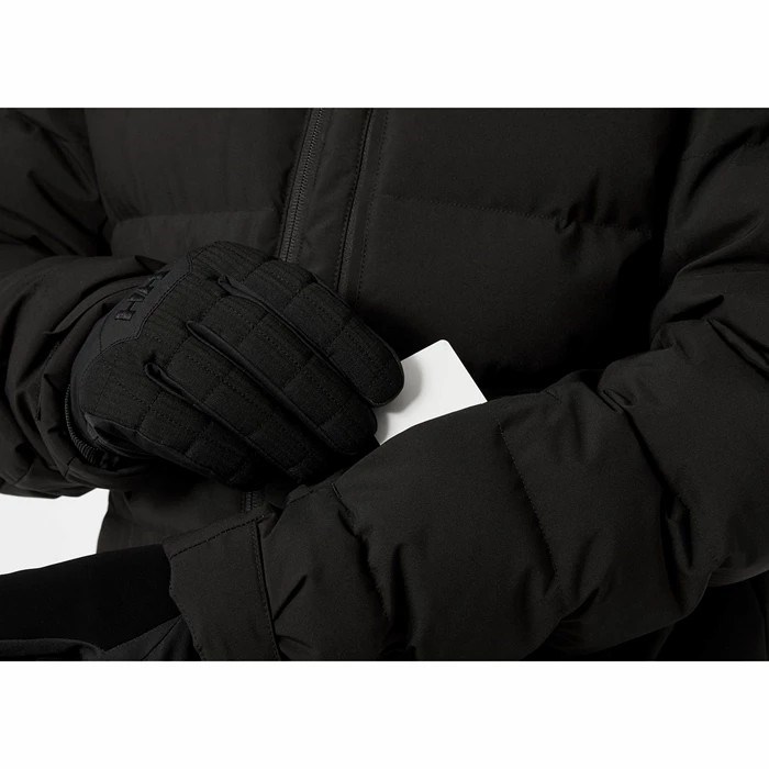 Men's Helly Hansen Bossanova Puffy Ski Jackets Black | 437-RPGBKH