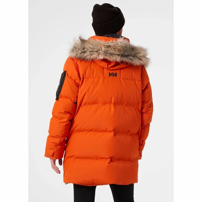 Men's Helly Hansen Bouvet Winter Jackets Red / Orange | 420-CUQNYG