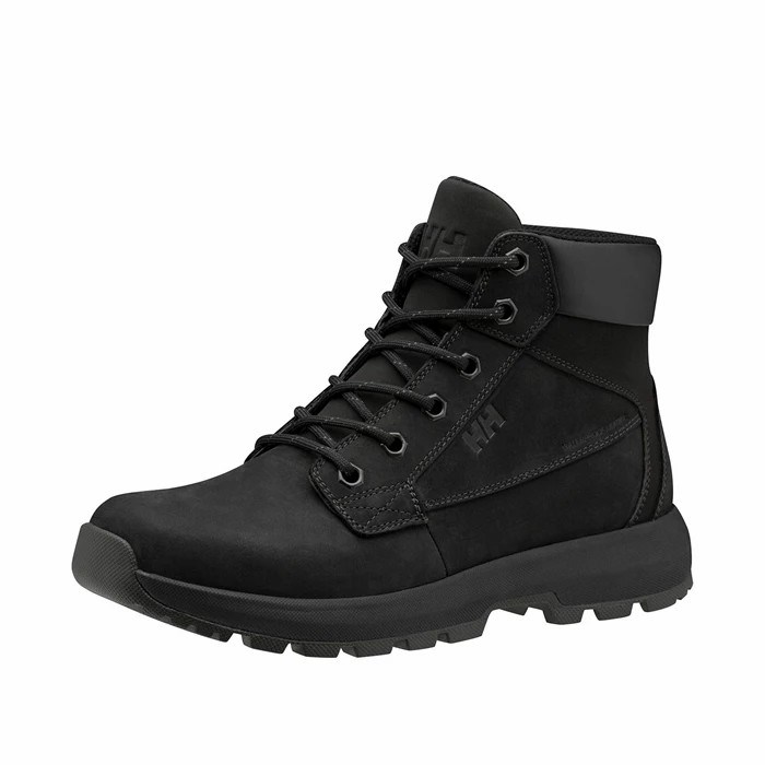 Men's Helly Hansen Bowstring Work Boots Black | 178-MTXNAV