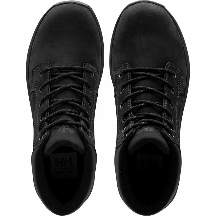 Men's Helly Hansen Bowstring Work Boots Black | 178-MTXNAV