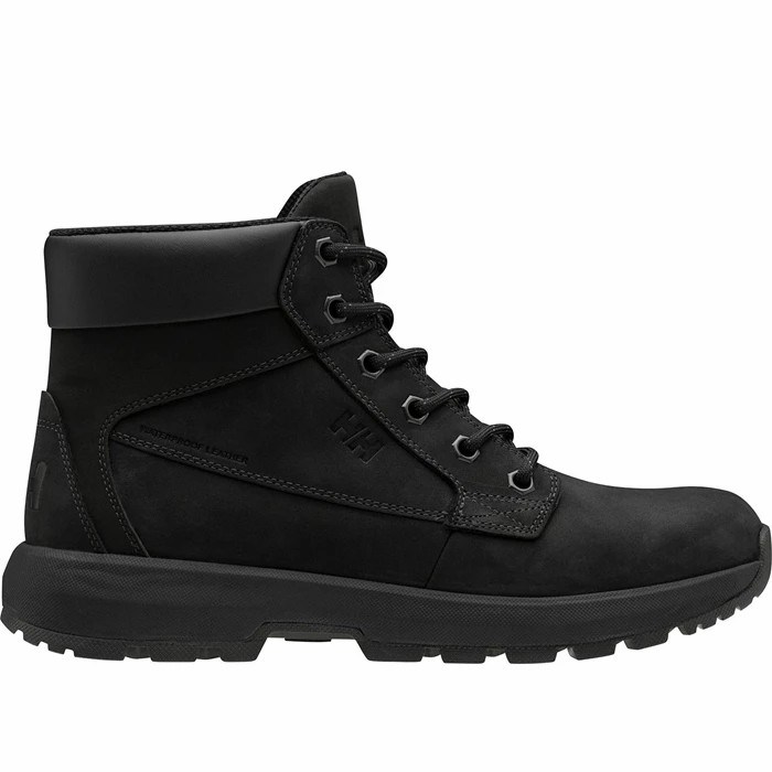 Men's Helly Hansen Bowstring Work Boots Black | 178-MTXNAV