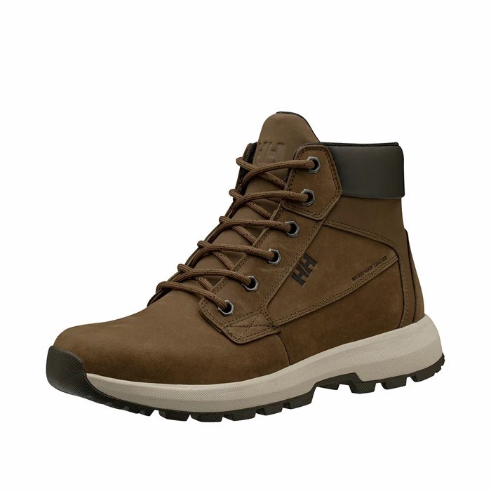 Men's Helly Hansen Bowstring Work Boots Brown | 561-AEMICS