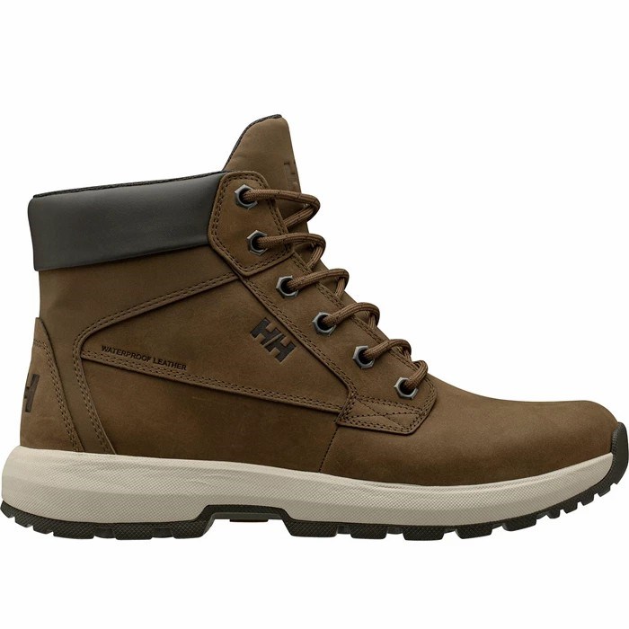 Men's Helly Hansen Bowstring Work Boots Brown | 561-AEMICS