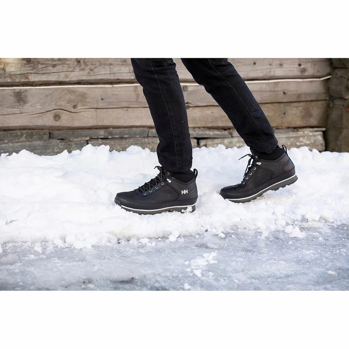 Men's Helly Hansen Calgary Work Boots Black | 068-NYMCGP