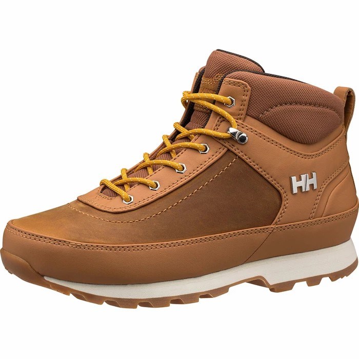 Men's Helly Hansen Calgary Work Boots Orange Brown | 342-QLVPSN