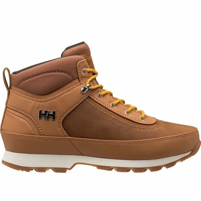 Men's Helly Hansen Calgary Work Boots Orange Brown | 342-QLVPSN