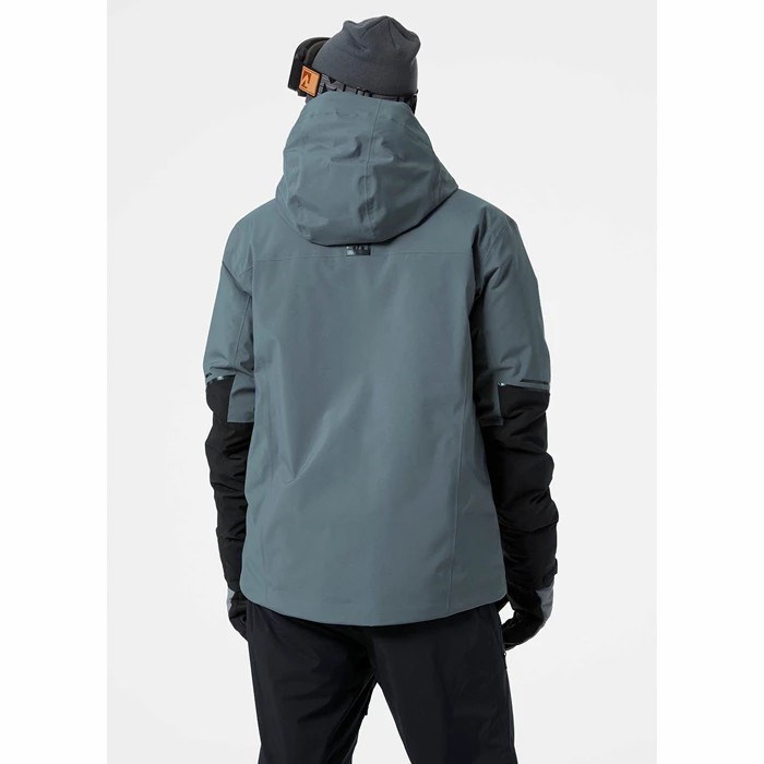 Men's Helly Hansen Carv Lifaloft Insulated Ski Jackets Grey | 041-YGLPQE