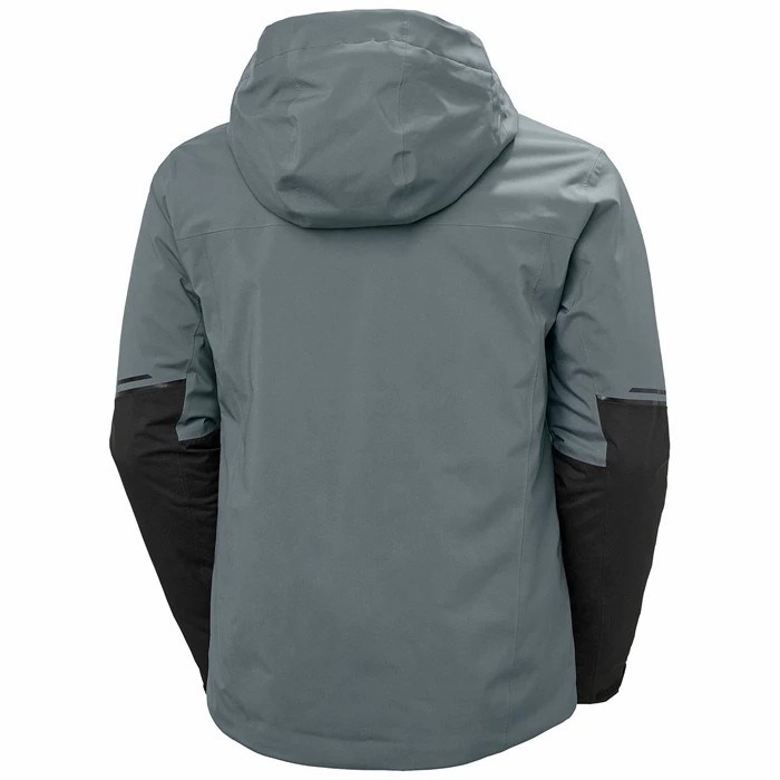 Men's Helly Hansen Carv Lifaloft Insulated Ski Jackets Grey | 041-YGLPQE