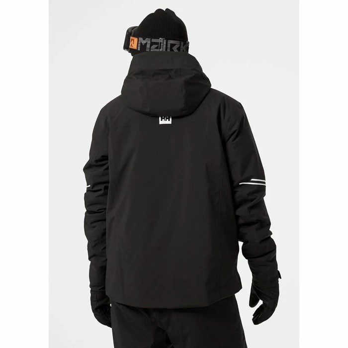 Men's Helly Hansen Carv Lifaloft Insulated Ski Jackets Black | 132-SDCVYI