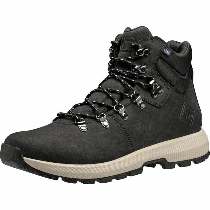 Men's Helly Hansen Coastal Hiker Work Boots Black | 897-KUDGJW