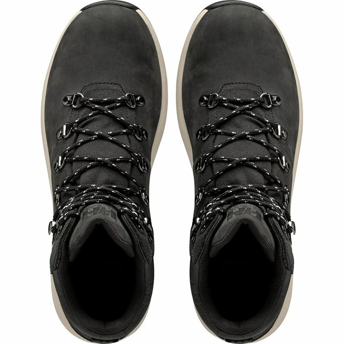 Men's Helly Hansen Coastal Hiker Work Boots Black | 897-KUDGJW