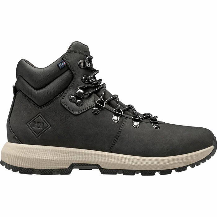 Men's Helly Hansen Coastal Hiker Work Boots Black | 897-KUDGJW